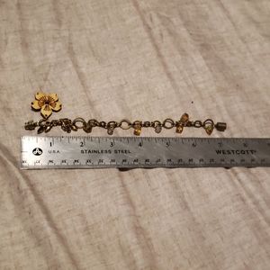 Antique brass bracelet